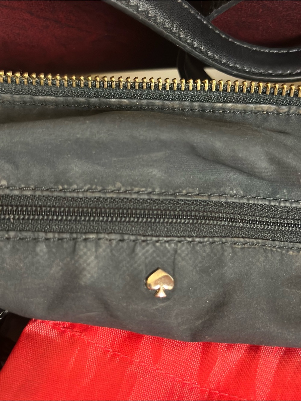 kate spade Leopard-Print Tote in Tan and Black - Picture 10 of 11
